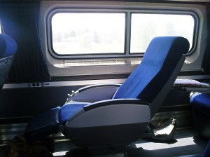 Comfort with a capital 'C' is standard on Amtrak